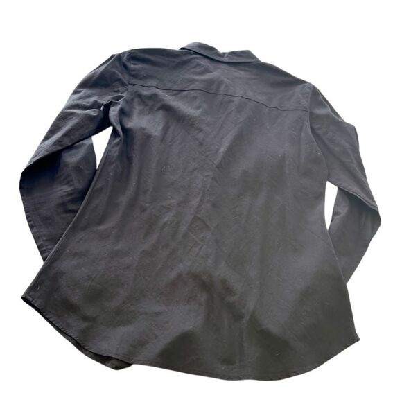 DKNY Jeans Women Long Sleeve Blouse Top Button Down Shirt Small - Picture 4 of 8